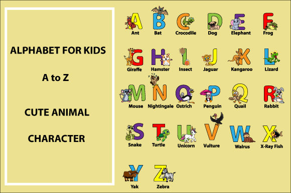 Download Uppercase Kids Alphabet for Kids - Premium Resources